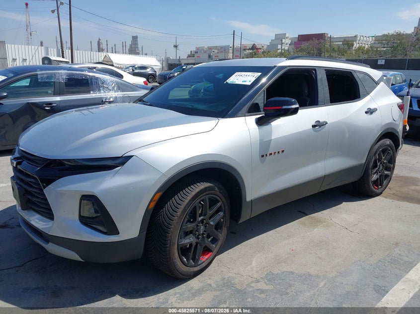 Vin: 3gnkbcrs9ms575017, lot: 46324452, chevrolet blazer fwd 2lt 20212