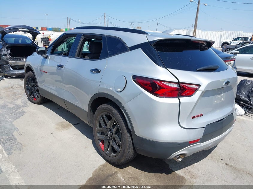 Vin: 3gnkbcrs9ms575017, lot: 46324452, chevrolet blazer fwd 2lt 20213