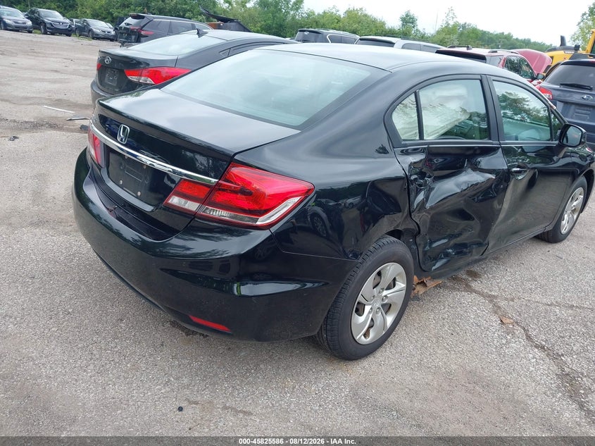 2013 HONDA CIVIC auction photo 4