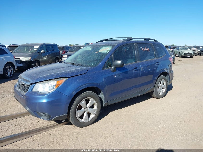 Vin: jf2sjabc6fh553928, lot: 46324520, subaru forester 2.5i 20152