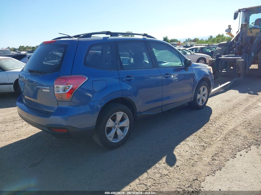 Vin: jf2sjabc6fh553928, lot: 46324520, subaru forester 2.5i 20154
