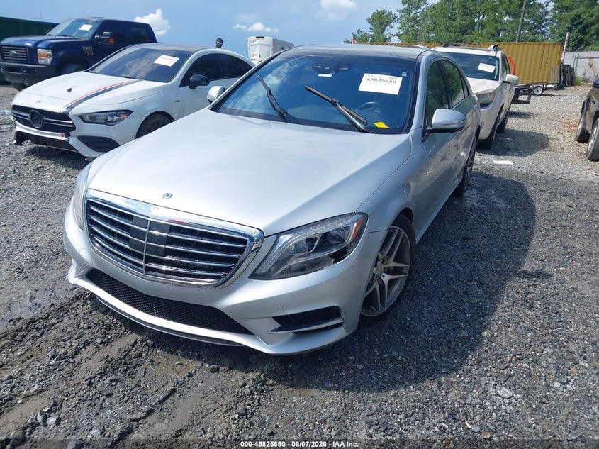 Vin: wddug8fb4ea061248, lot: 46324531, mercedes-benz s 550 4matic 20142