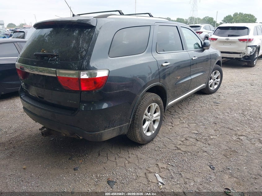 Vin: 1c4rdjdg3dc597030, lot: 46324532, dodge durango crew 20134