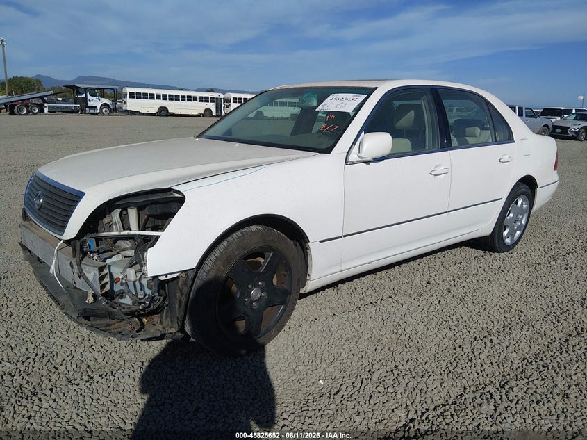 LEXUS LS 430 2002 VIN JTHBN30F420070506