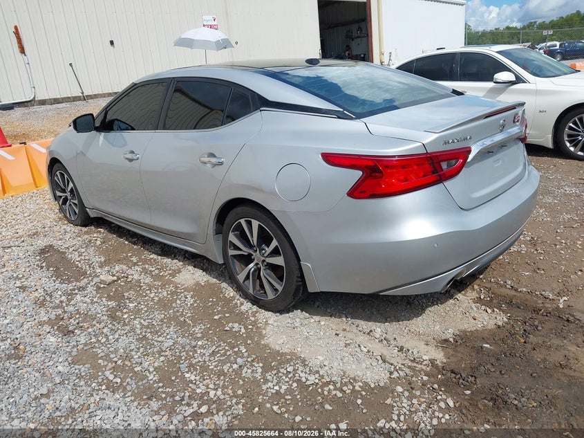 2016 NISSAN MAXIMA auction photo 3