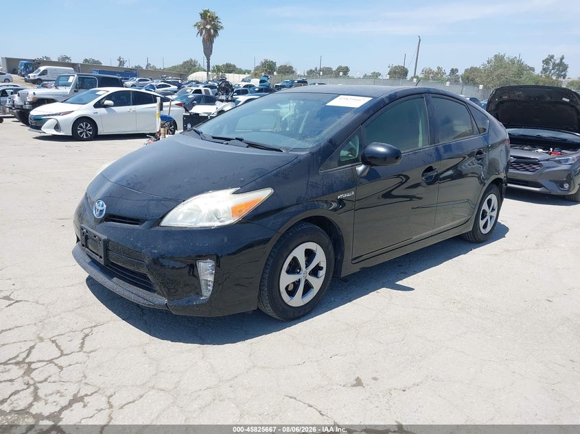 Vin: jtdkn3du0e1749956, lot: 46324548, toyota prius three 20142