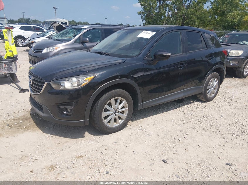 Vin: jm3ke4cy0g0771658, lot: 46324552, mazda cx-5 touring 20162