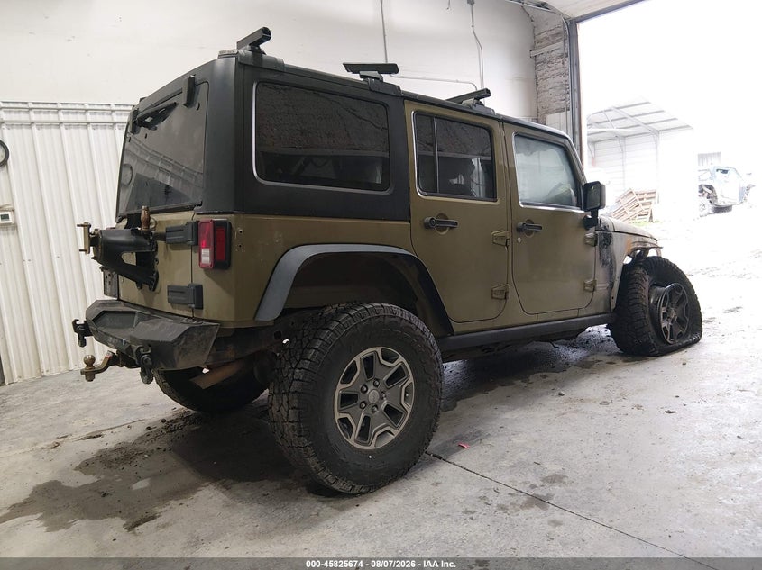 Vin: 1c4bjwfg1dl526560, lot: 46324555, jeep wrangler unlimited rubicon 20134