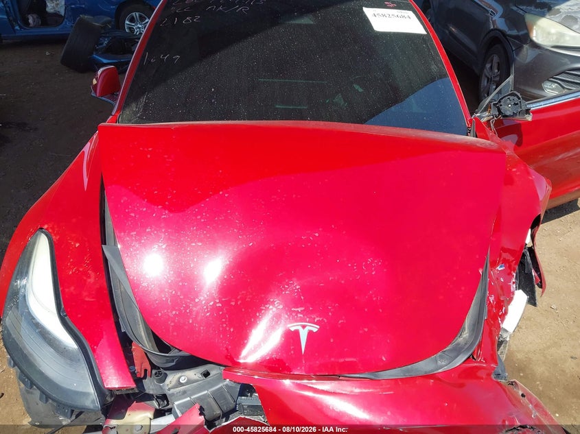 TESLA MODEL 3 2019 VIN 5YJ3E1EAXKF402182