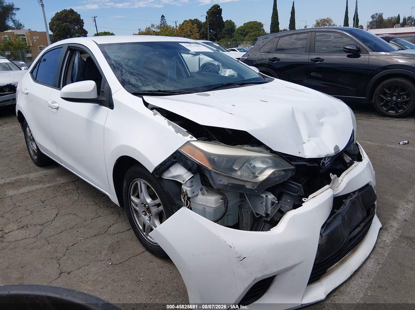 2015 TOYOTA COROLLA auction photo 1
