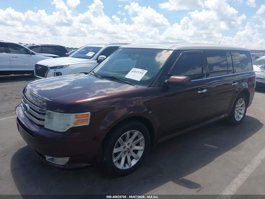 Vin: 2fmgk5cc7aba66102, lot: 46324586, ford flex sel 20102