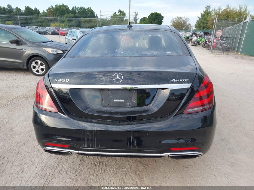 MERCEDES-BENZ S 450 2018 VIN WDDUG6EBXJA351851