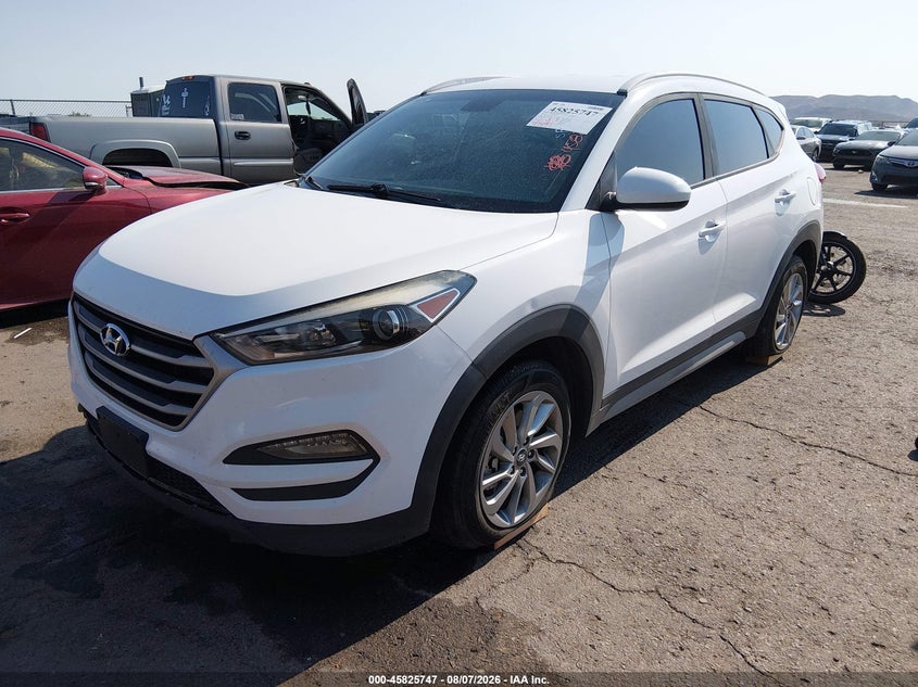 Vin: km8j3ca43ju793864, lot: 46324628, hyundai tucson sel 20182