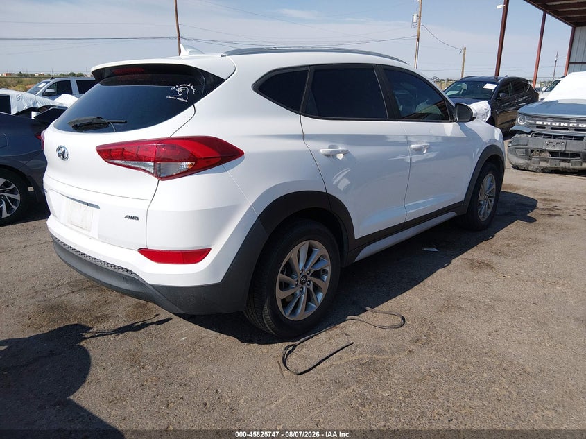 Vin: km8j3ca43ju793864, lot: 46324628, hyundai tucson sel 20184