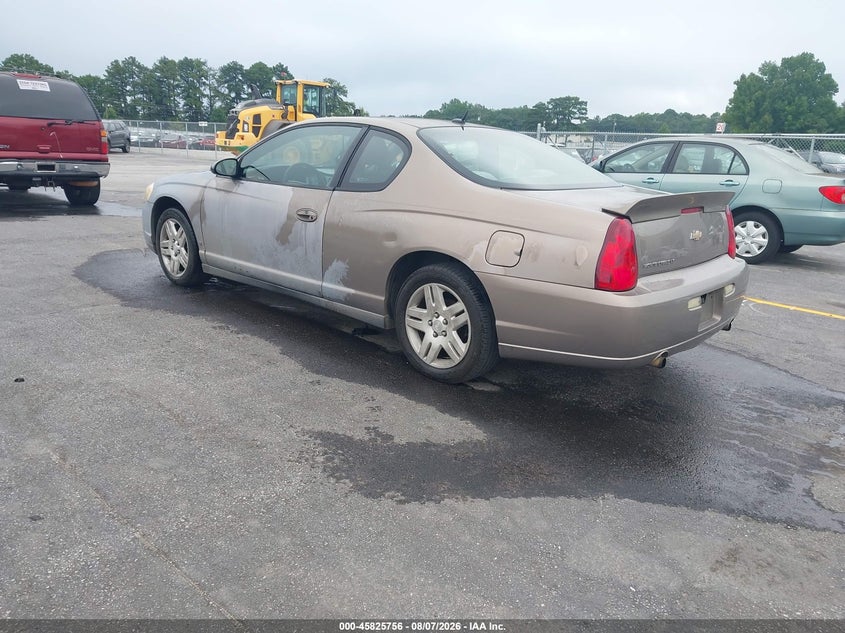 2006 CHEVROLET MONTE CARLO — zdjęcie 3