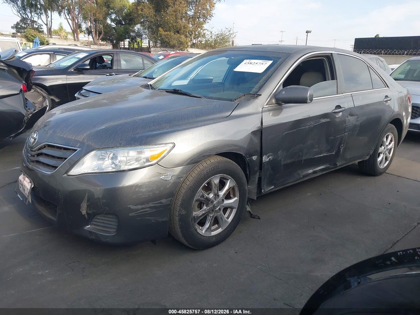 2011 TOYOTA CAMRY SEDAN 2.5L I-4 DOHC, VVT, 169HP