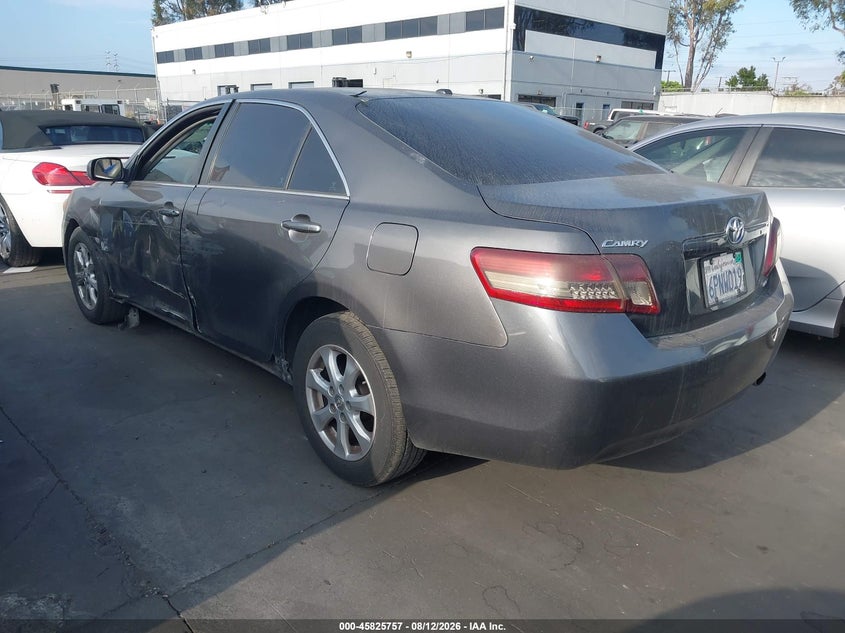 2011 TOYOTA CAMRY SEDAN 2.5L I-4 DOHC, VVT, 169HP