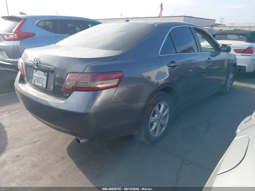 2011 TOYOTA CAMRY SEDAN 2.5L I-4 DOHC, VVT, 169HP