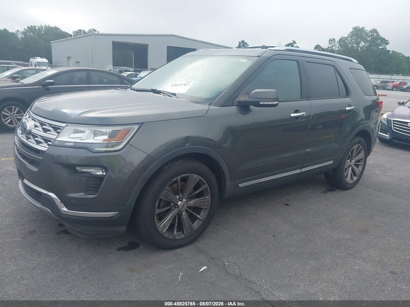 2018 Ford Explorer, Normal Wear & Tear, IAAI, VIN 1FM5K7F87JGB62525 — photo 2