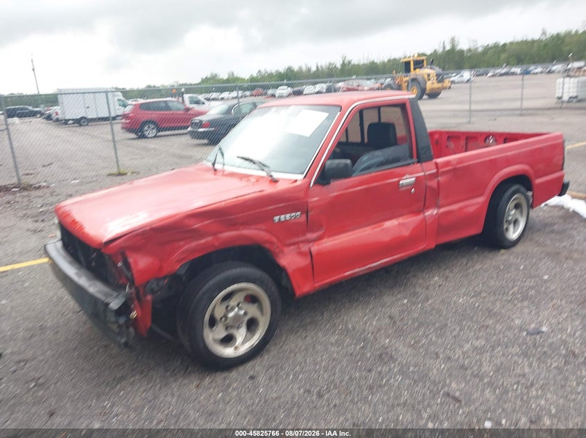 1989 Mazda B-series, Front End, IAAI, VIN JM2UF113XK0803850 — photo 2