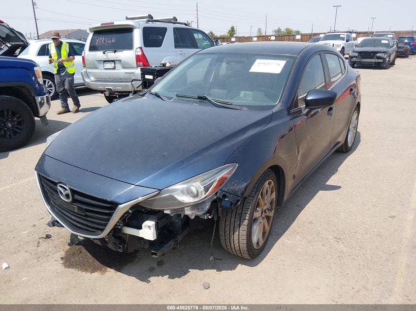 Vin: jm1bm1v34e1177951, lot: 46324657, mazda mazda3 s touring 20142