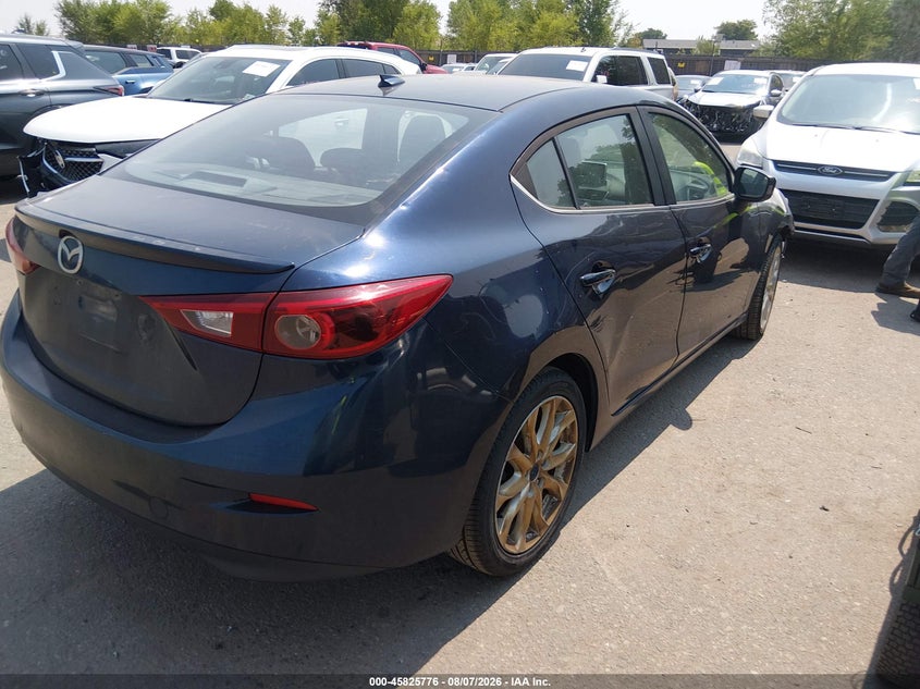 Vin: jm1bm1v34e1177951, lot: 46324657, mazda mazda3 s touring 20144