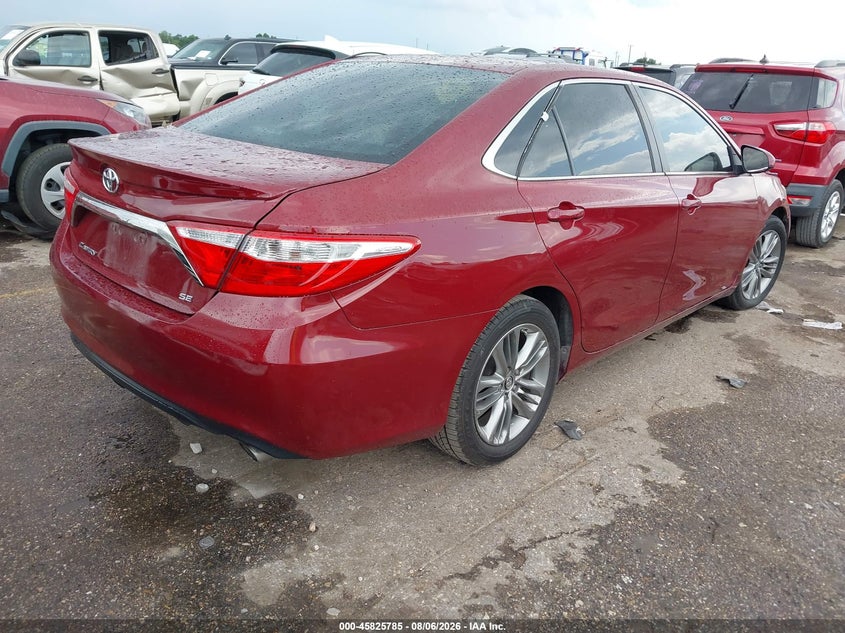 Vin: 4t1bf1fk9hu626510, lot: 46324666, toyota camry se 20174