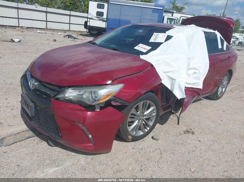 Vin: 4t1bf1fk9hu626510, lot: 46324666, toyota camry se 20172