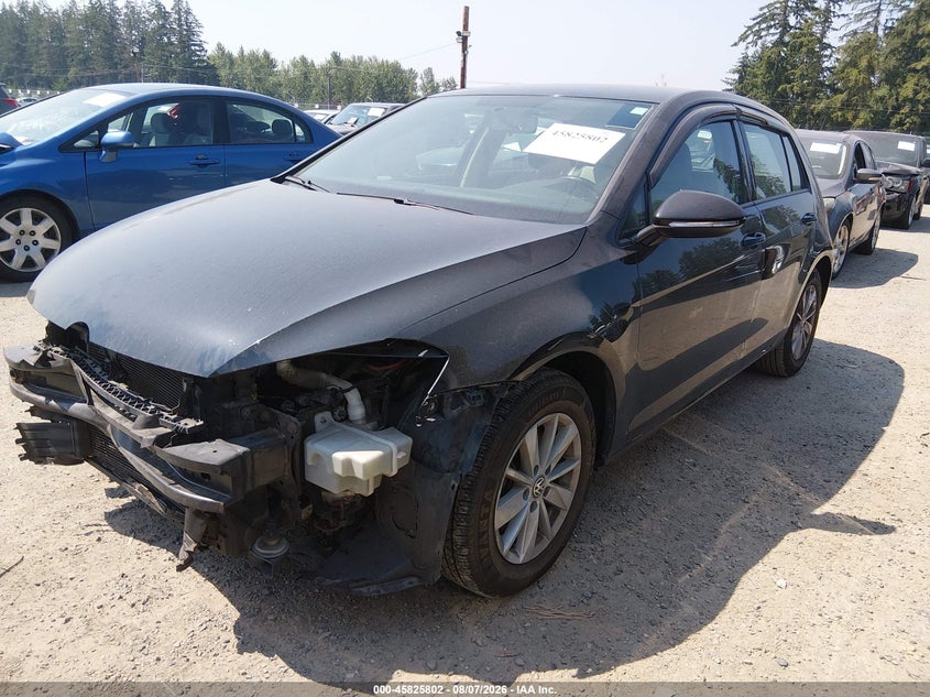 Vin: 3vw117au5hm070997, lot: 46324683, volkswagen golf tsi s 4-door/tsi wolfsburg edition 4-door 20172