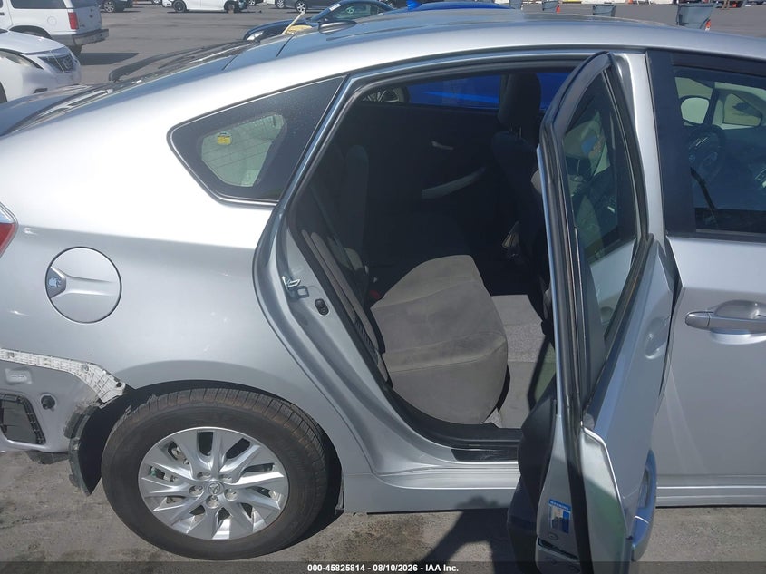 2015 TOYOTA PRIUS HATCHBACK 1.8L I-4 DOHC, VVT, 98HP