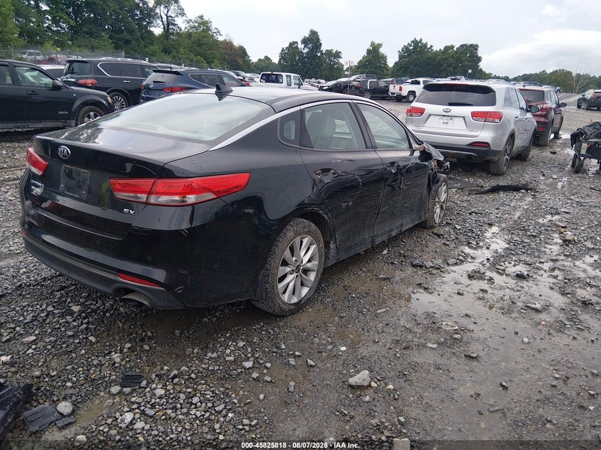 Vin: 5xxgu4l39gg074672, lot: 46324699, kia optima ex 20164