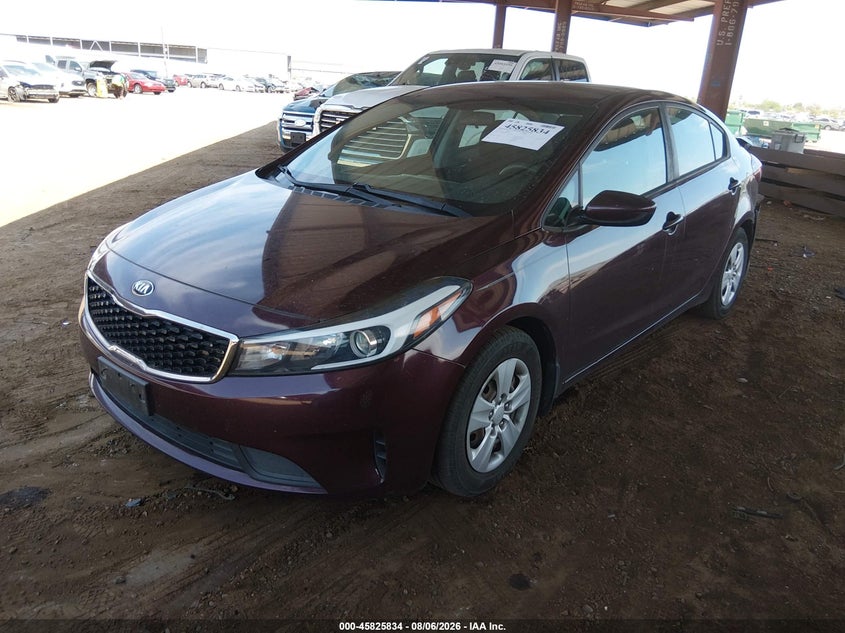 Vin: 3kpfk4a77he081671, lot: 46324715, kia forte lx 20172