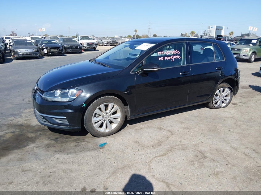 Vin: 3vwg57au4mm006006, lot: 46324717, volkswagen golf 1.4t tsi 20212