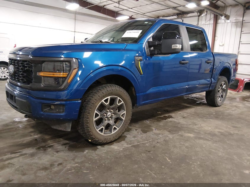 Vin: 1ftew2lp9rfa55968, lot: 46324729, ford f-150 stx 20242