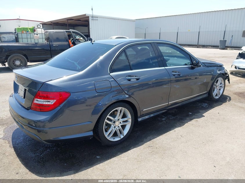 Vin: wddgf4hb1dr268265, lot: 46324740, mercedes-benz c 250 sport 20134