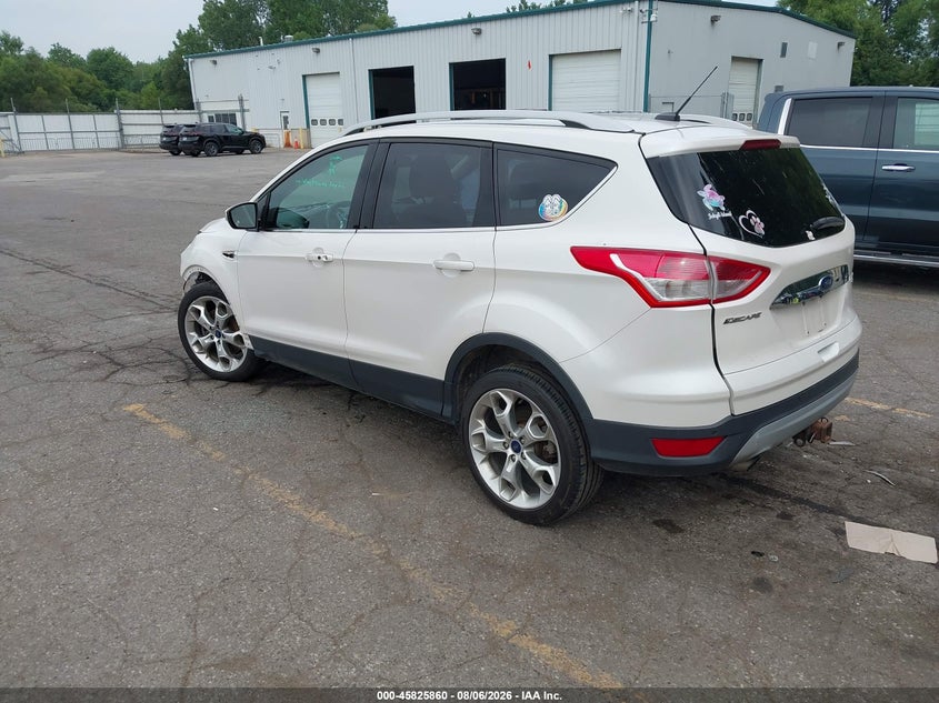Vin: 1fmcu9j96gub44220, lot: 46324741, ford escape titanium 20163