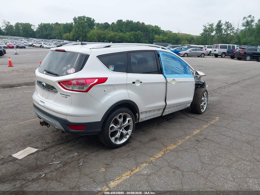Vin: 1fmcu9j96gub44220, lot: 46324741, ford escape titanium 20164