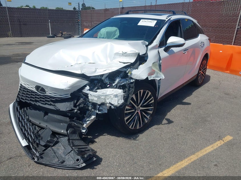 Vin: 2t2bbmcaxsc087425, lot: 46324748, lexus rx 350h premium plus 20252