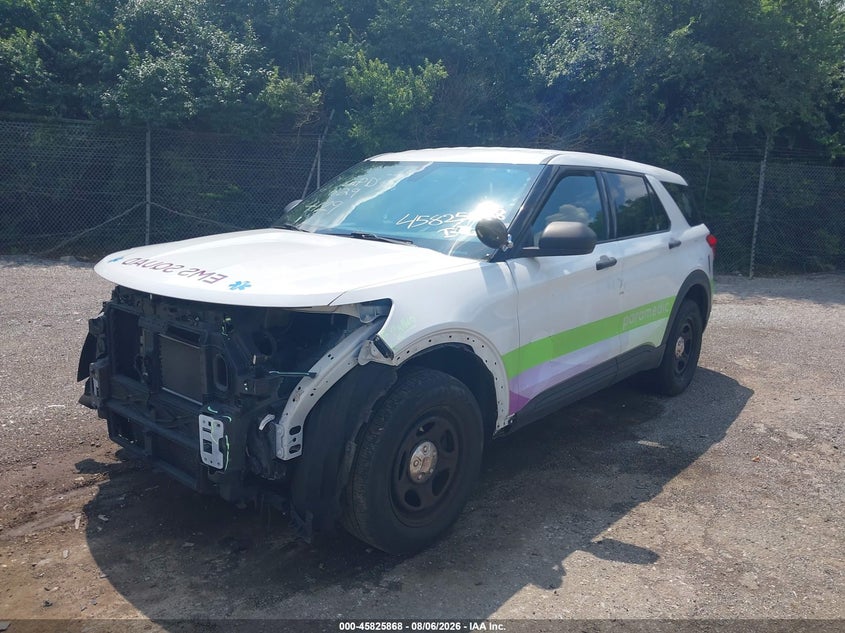Vin: 1fm5k8ab8lga64129, lot: 46324749, ford police interceptor utility 20202