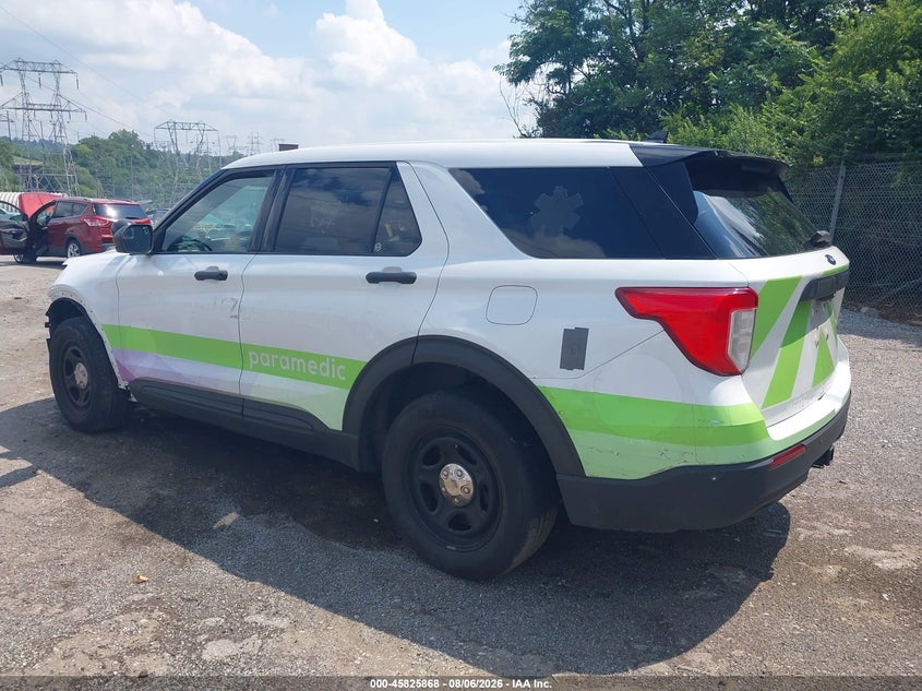 Vin: 1fm5k8ab8lga64129, lot: 46324749, ford police interceptor utility 20203