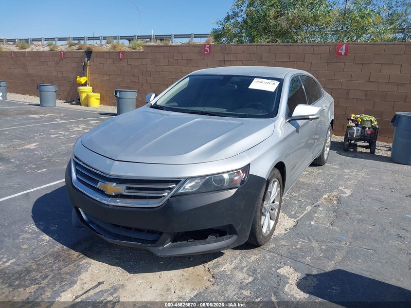 Vin: 2g1105sa6h9170865, lot: 46324751, chevrolet impala 1lt 20172