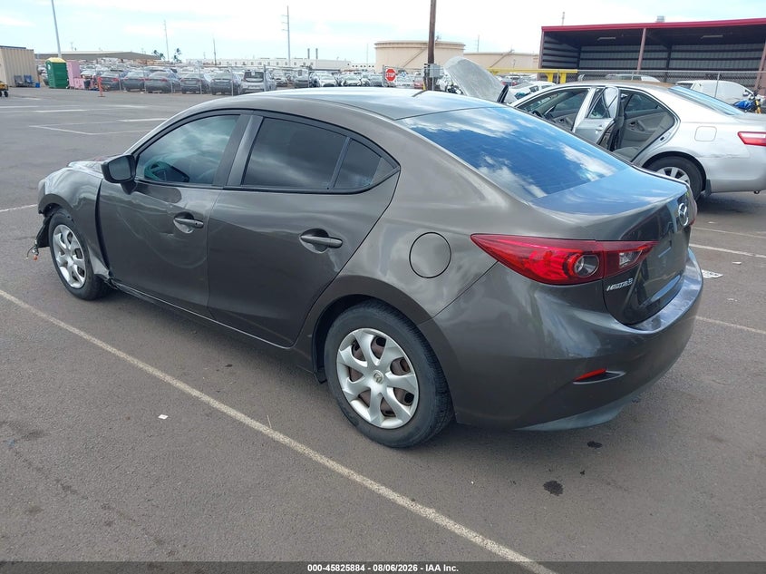 Vin: 3mzbm1u79fm176185, lot: 46324765, mazda mazda3 i sport 20153
