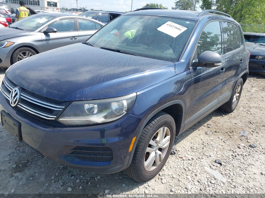 Vin: wvgav7axxfw576027, lot: 46324767, volkswagen tiguan s 20152