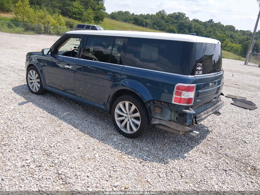 Vin: 2fmhk6c83gba00497, lot: 46324775, ford flex sel 20163