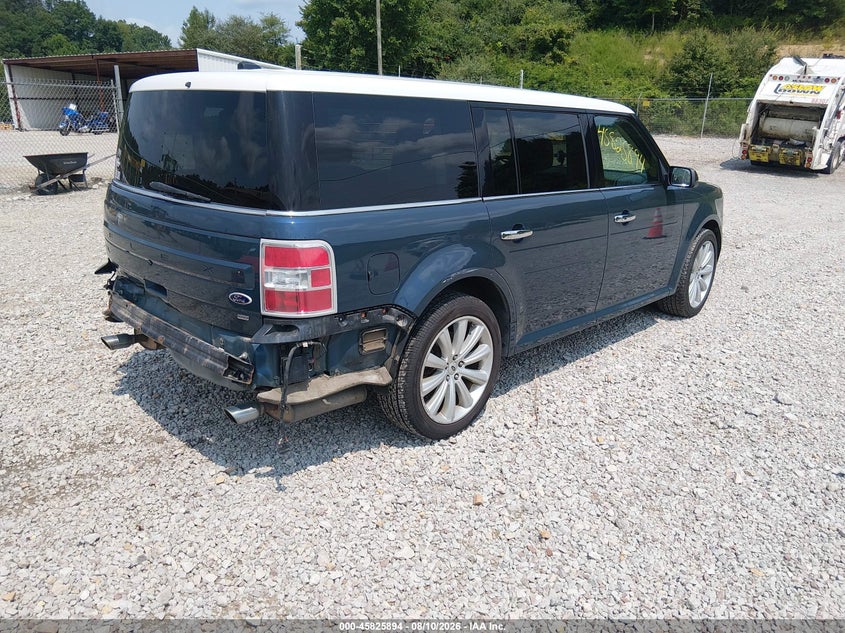 Vin: 2fmhk6c83gba00497, lot: 46324775, ford flex sel 20164
