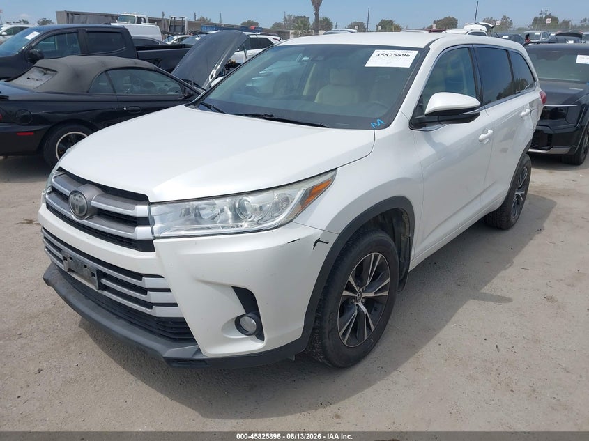 2018 Toyota Highlander, Лівий зад, IAAI, VIN 5TDBZRFH9JS494079 — фото 2