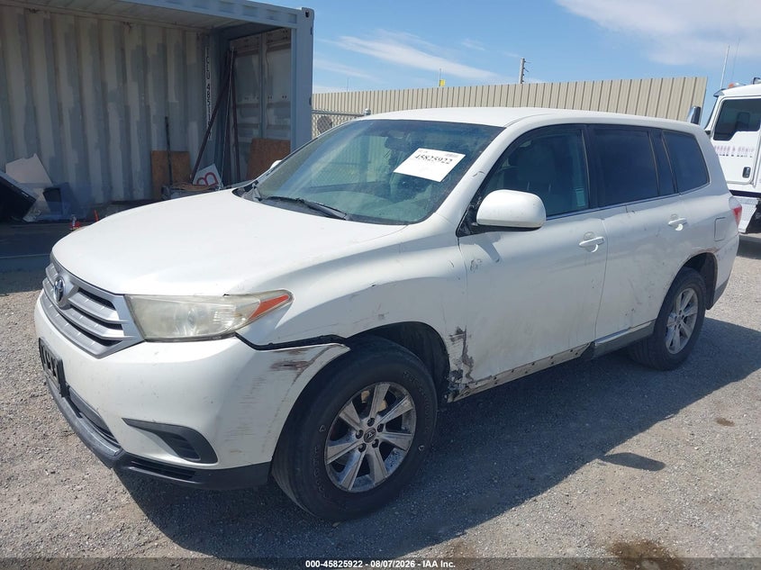 Vin: 5tdza3eh0cs021386, lot: 46324803, toyota highlander 20122