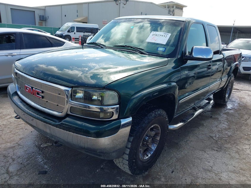 2002 GMC Sierra, Обычный износ, IAAI, VIN 2GTEK19T821231383 — фото 2