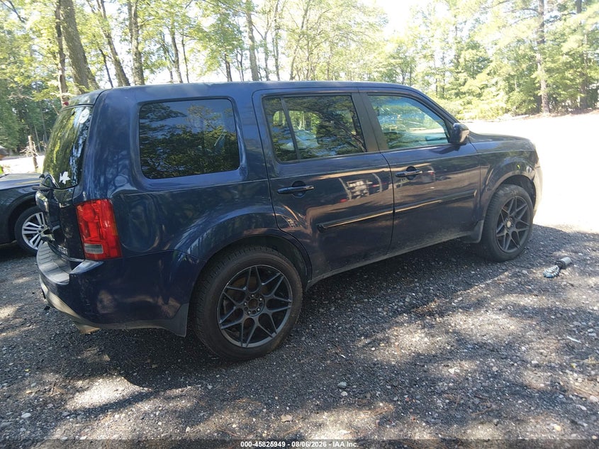 Vin: 5fnyf3h56eb002265, lot: 46324830, honda pilot ex-l 20144