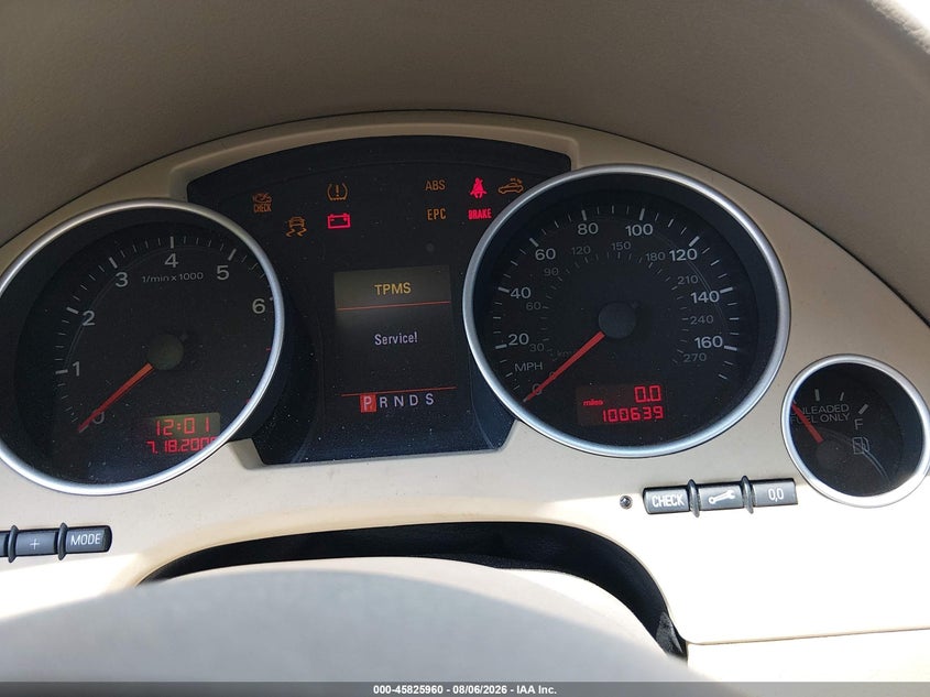 2009 AUDI A4 auction photo 7